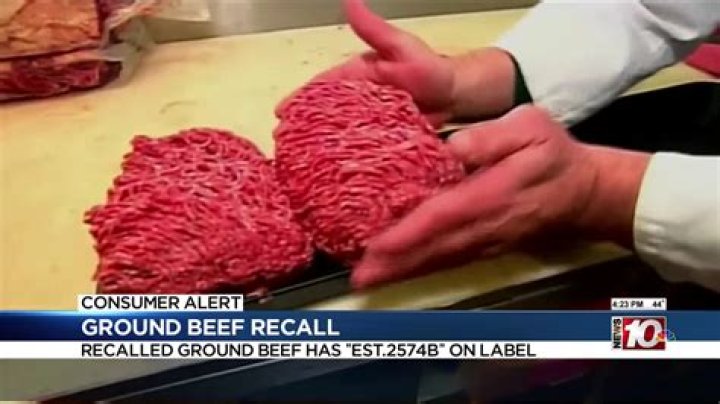 Beef Recall in Eight States as Possible Contamination Found