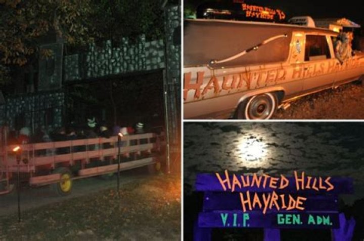 Haunted Hills Hayride shooting - One teenager, 15, shot dead and another critical in Pennsylvania as cops hunt suspect
