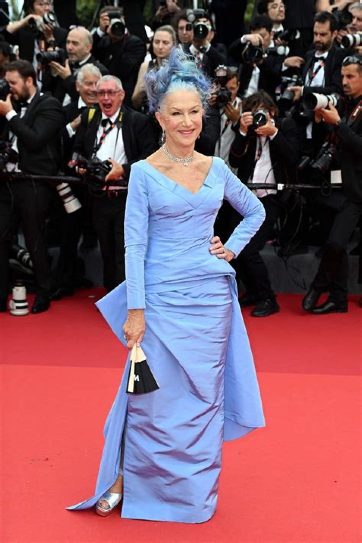 Helen Mirren, 69, Brings Sexy to the Red Carpet in Semi-Sheer Dress