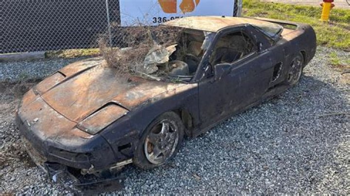 Honda NSX abandoned and left submerged in a river for FIFTEEN YEARS sells for a small fortune