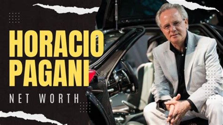 Horacio Pagani Net Worth, Income, Salary, Earnings, Biography, How much money make?