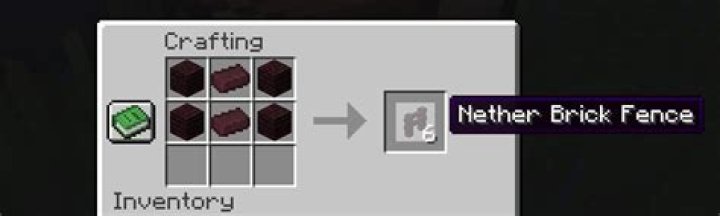How Do I Craft A Nether Brick Fence In Minecraft
