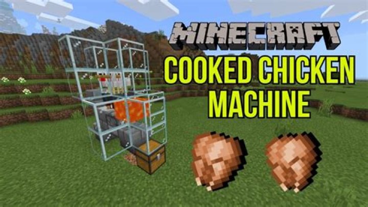 How Do I Make Cooked Chicken On Mine Craft