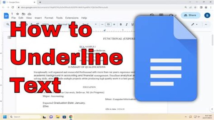 Quick Answer: How Do I Underline Text In Canva