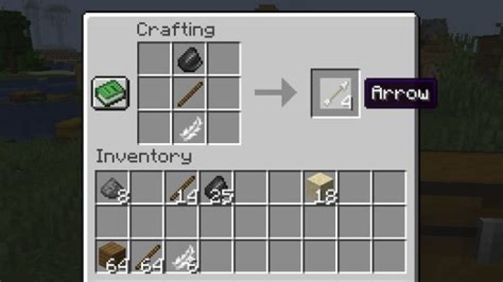 How Do You Craft A Arrow In Minecraft