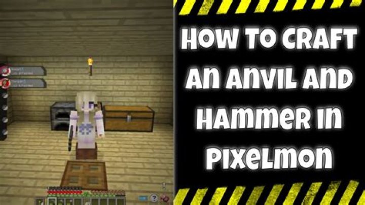 Quick Answer: How Do You Craft An Anvil In Pixelmon