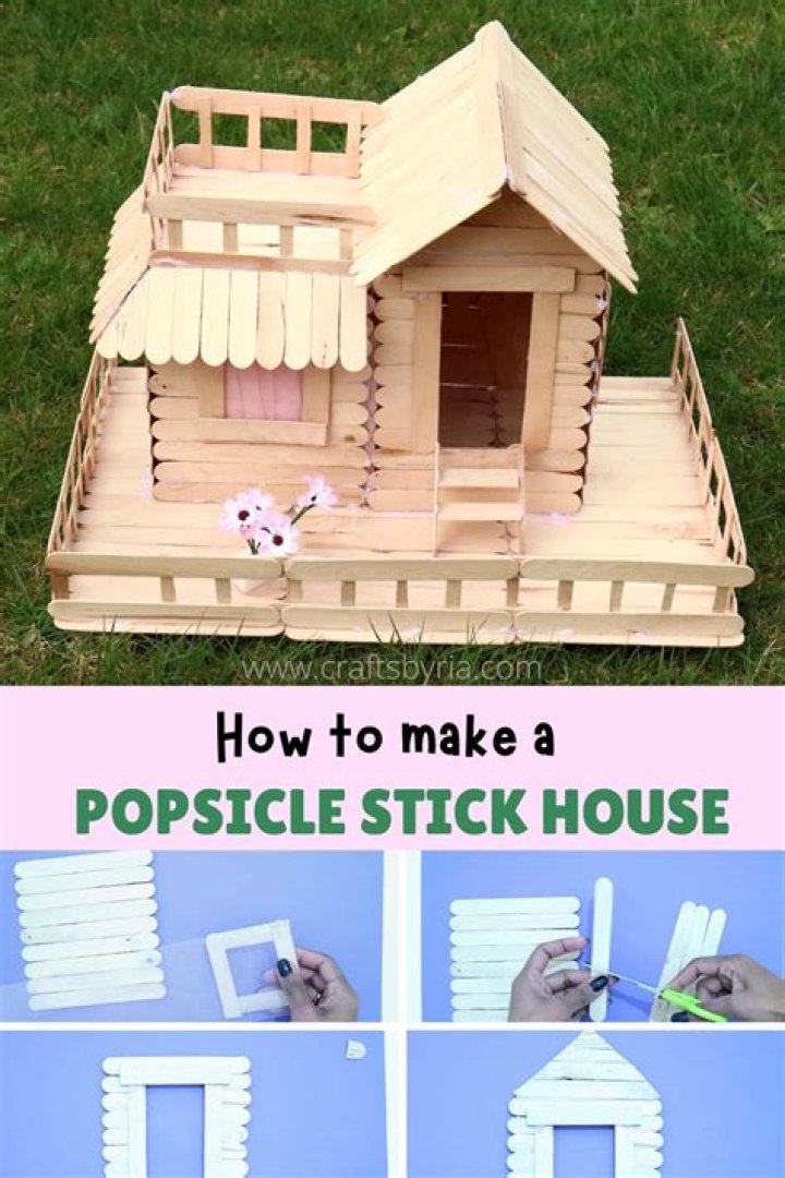 How do you get Popsicle sticks to stick together?