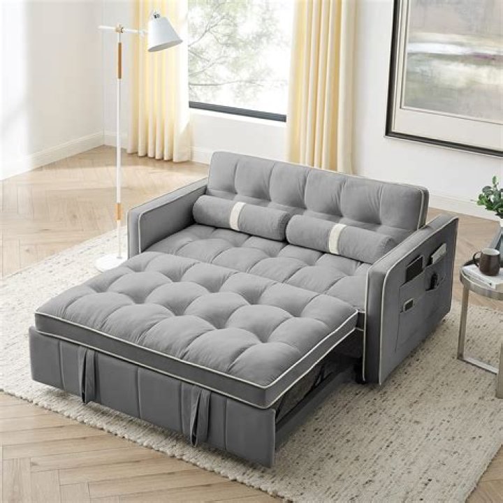 How do you make a queen bed look like a couch?