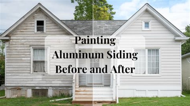 How do you paint aluminum flashing?