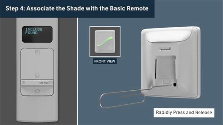 How do you remove a Bali shade?