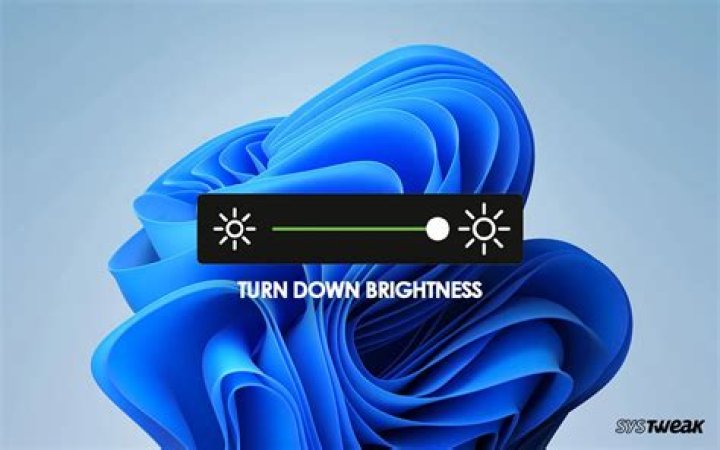 How do you turn up the brightness on a element TV?