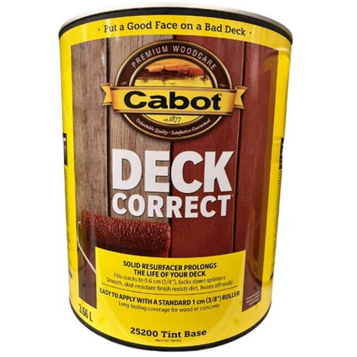 How do you use Cabot deck correct?