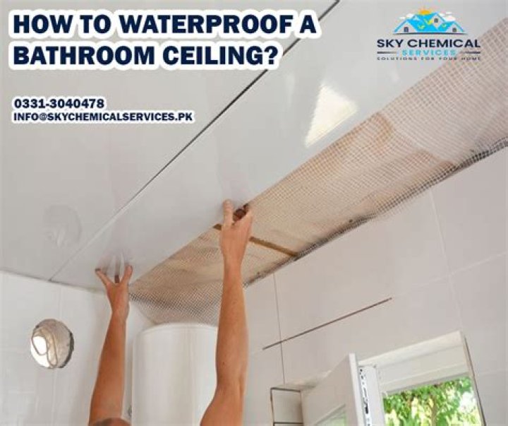 How Do You Waterproof A Ceiling