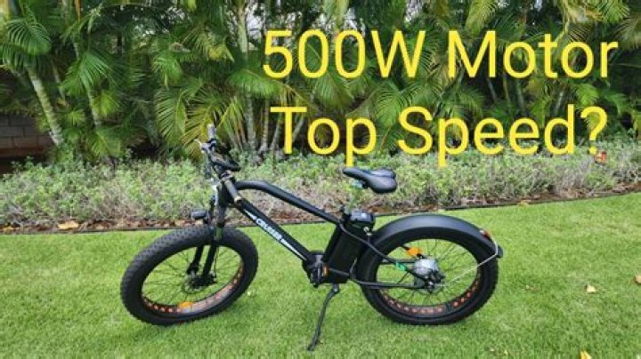 How Fast Can A 500W Motor Go