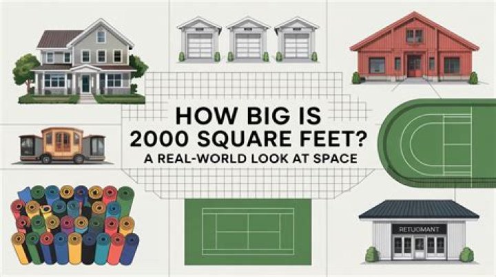 Quick Answer: How Large Is 2000 Square Feet