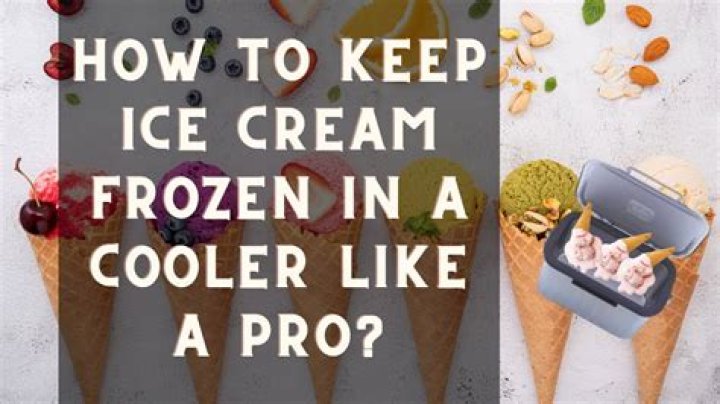 How long does ice stay frozen in a cooler?