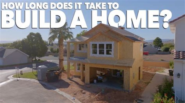 Quick Answer: How Long Does Lennar Take To Build A Home