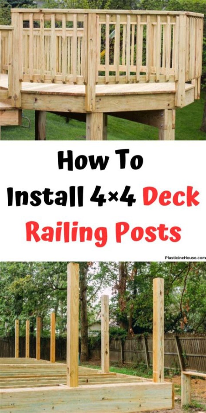 Question: How Many 4X4 Posts For Deck