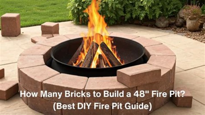 Question: How Many Bricks To Build A Fire Pit