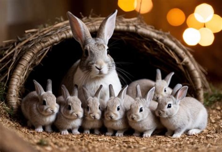 Quick Answer: How Many Bunnies In A Litter