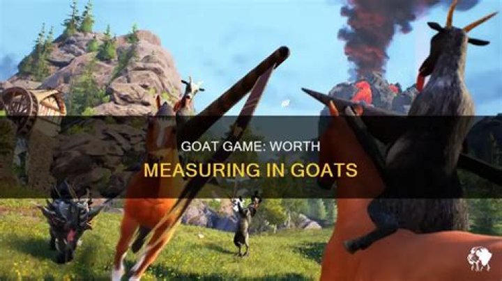 Question: How Many Goats Am I Worth