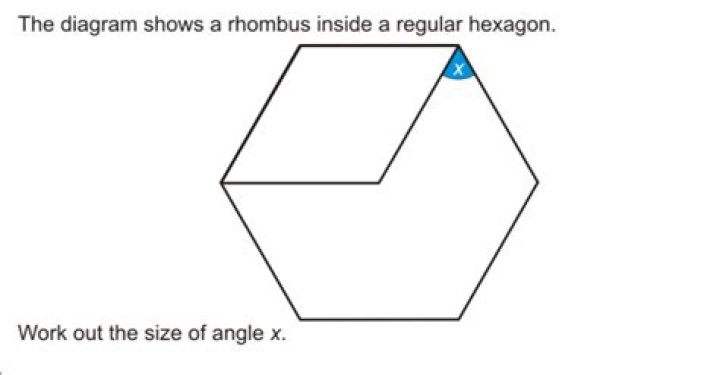 Quick Answer: How Many Rhombus Make A Hexagon