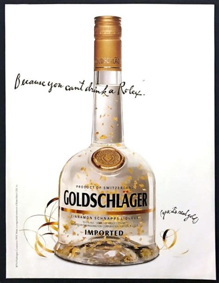 Quick Answer: How Much Gold Is In A Bottle Of Goldschlager