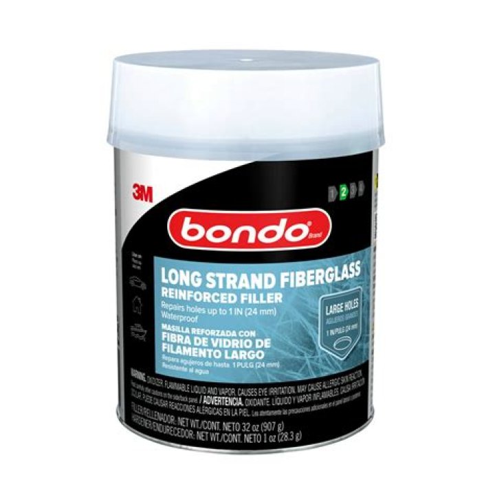 How strong is Bondo glass?