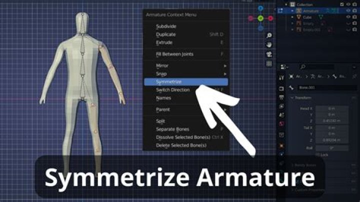 How To Add Armature To Mesh In Blender