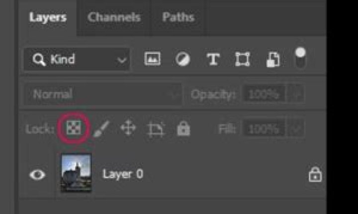 How To Alpha Lock In Photoshop