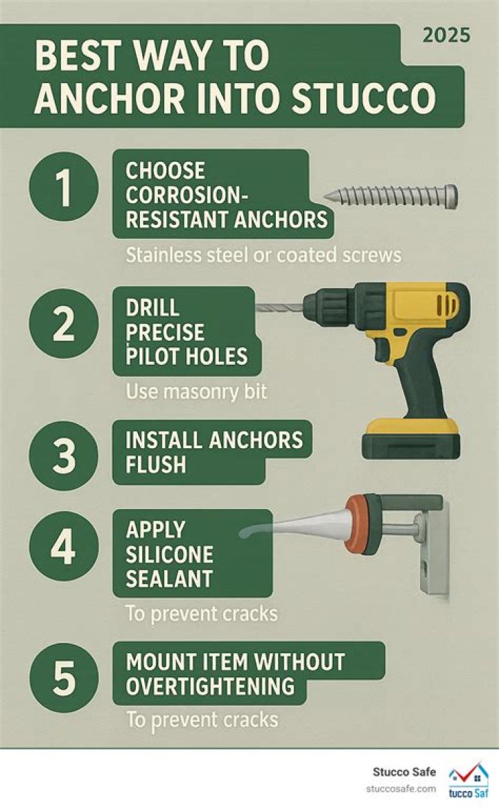 Question: How To Anchor Into Stucco