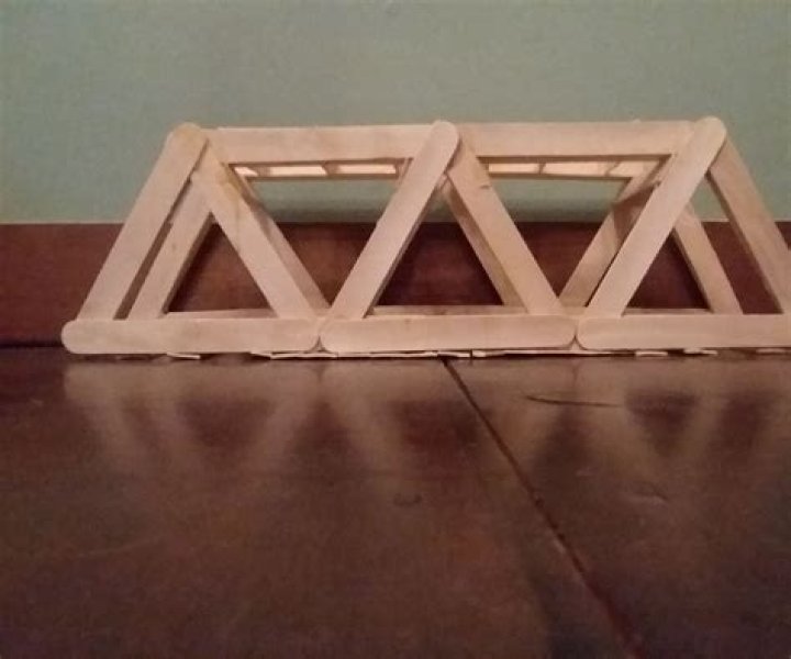 How To Build A Popsicle Stick Bridge That Can Hold 200 Pounds