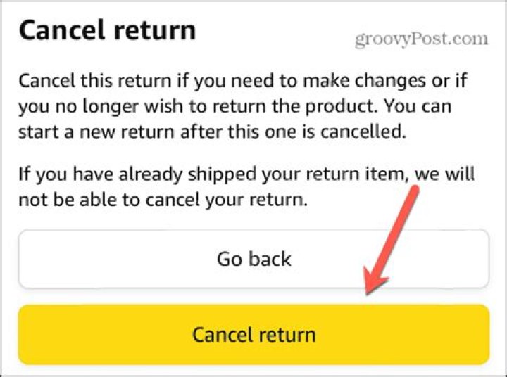 Quick Answer: How To Cancel Return Request On Amazon