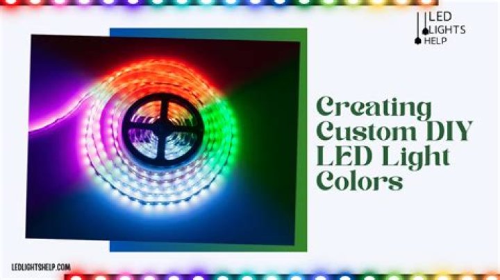 How To Change Diy On Led Lights