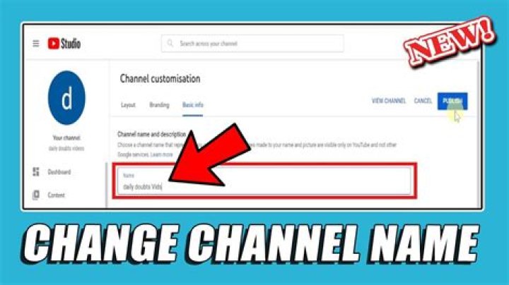 Quick Answer: How To Change Your Youtube Channel Name On Computer