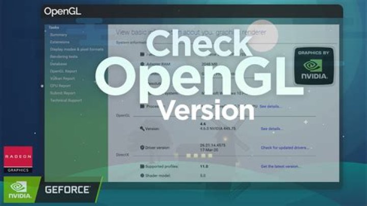 How To Check My Opengl Version