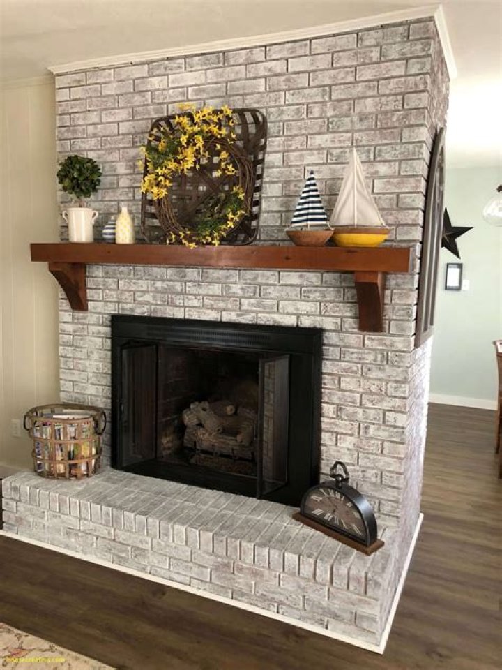 How To Clean Fireplace Brick For Painting