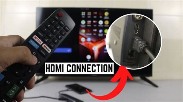 Quick Answer: How To Connect Hdmi Cable To Old Tv