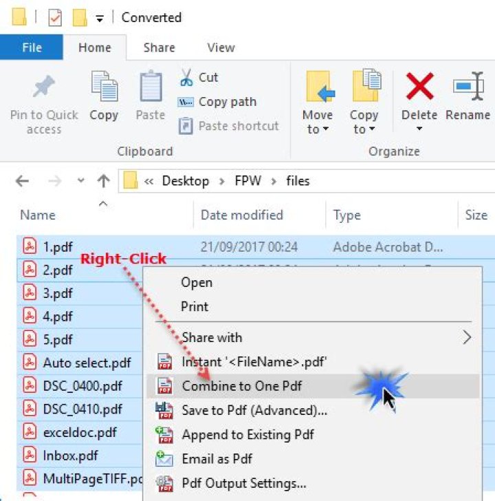 Quick Answer: How To Consolidate Pdf Files Into One File