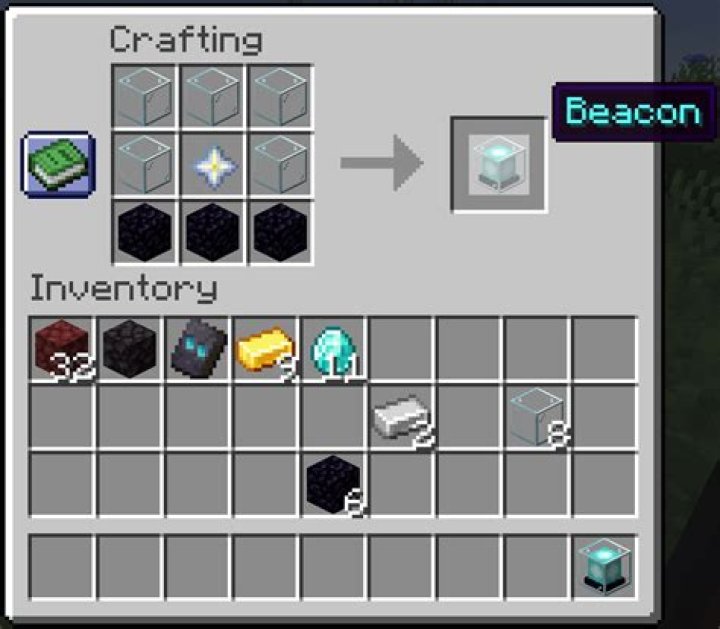 How To Craft A Beacon Mc