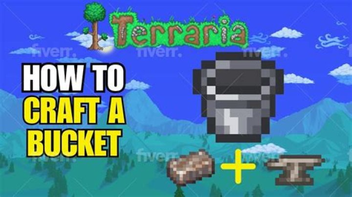 Question: How To Craft A Bucket In Terraria