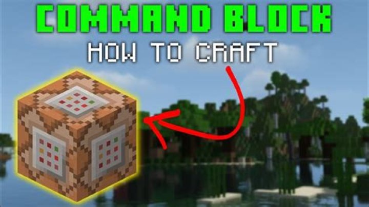 Question: How To Craft A Command Block Ps4