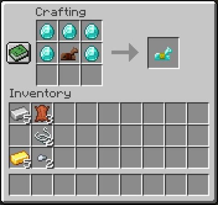 Quick Answer: How To Craft A Diamond Horse Armor