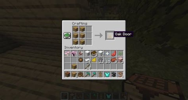 Quick Answer: How To Craft A Door In Minecraft Pc