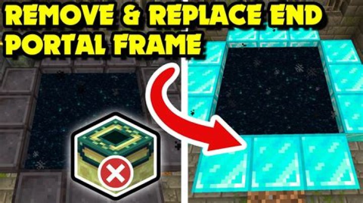 How To Craft A End Portal Frame In Minecraft Pe