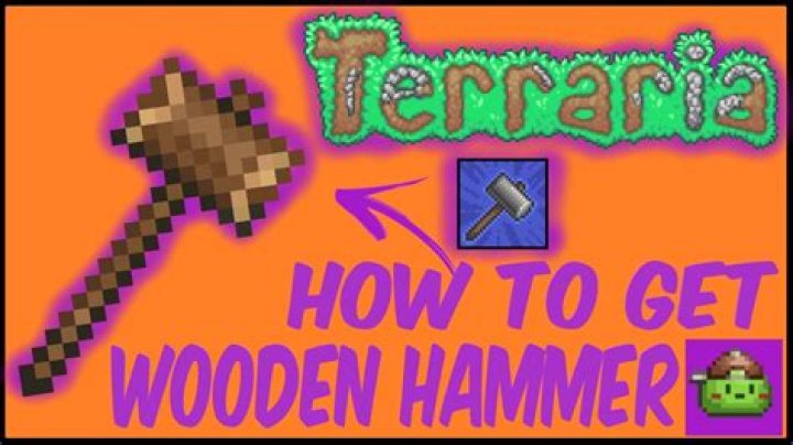 Quick Answer: How To Craft A Hammer Terraria