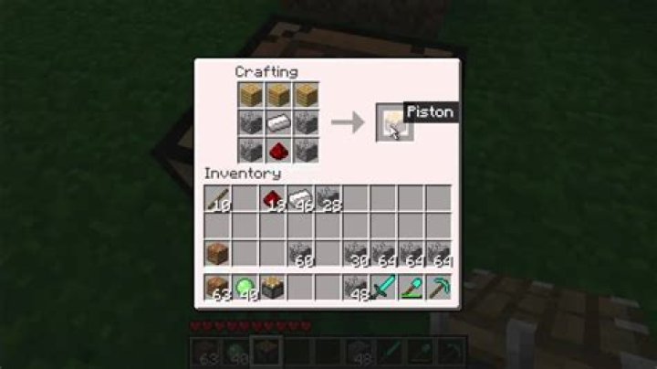 Question: How To Craft A Piston Mc