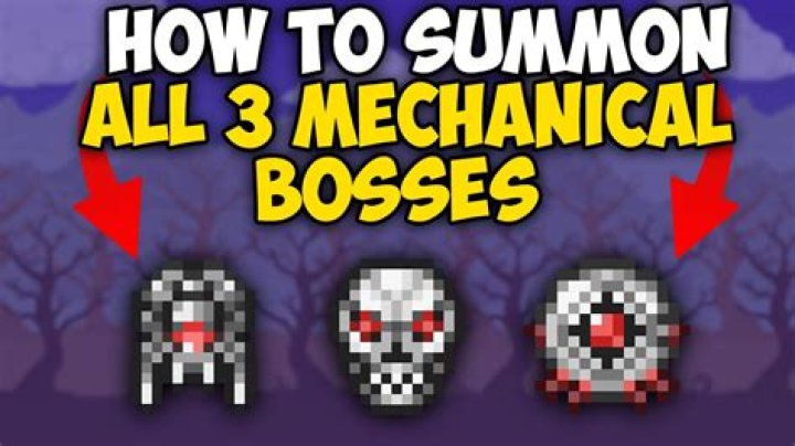 Quick Answer: How To Craft All The Mechanical Bosses