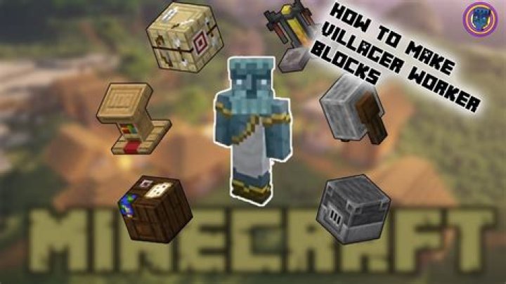 How To Craft All Villager Job Blocks