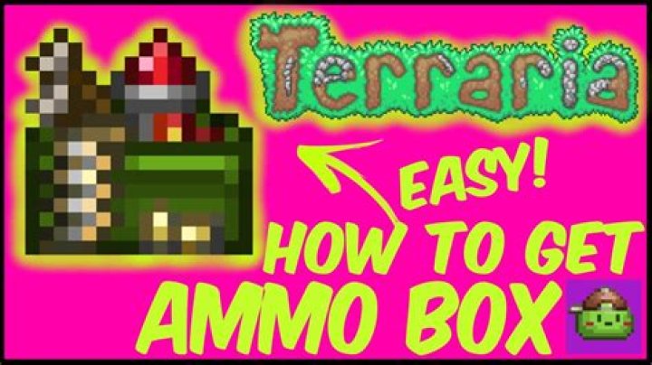 How To Craft Ammo Box Terraria